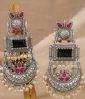Noor Peacock Dangler Earrings